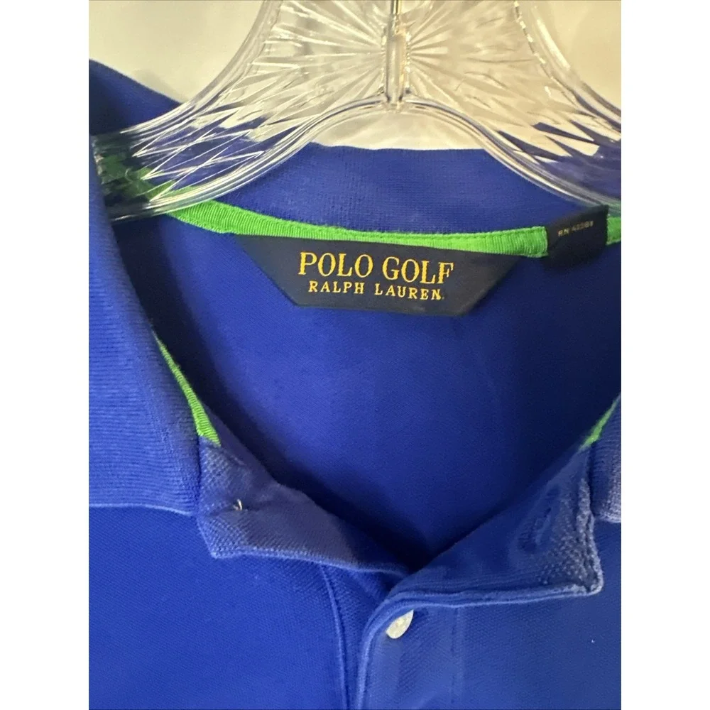 Polo golf, Ralph Lauren polo shirt‎ blue Large